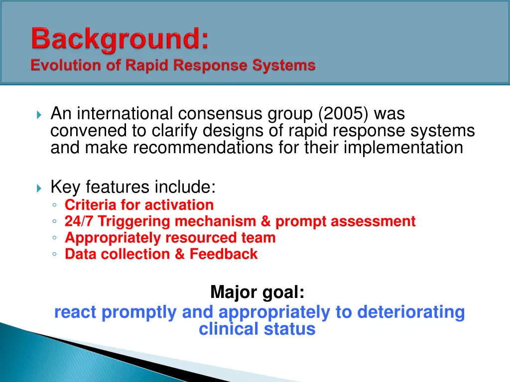 an international consensus group 2005