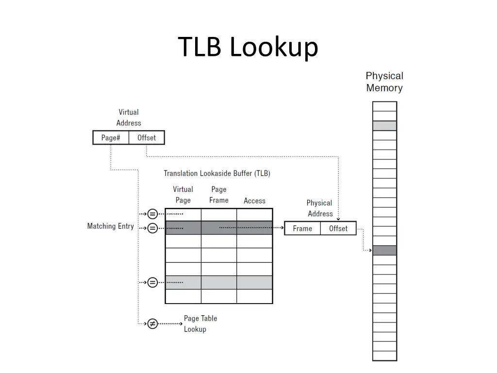 tlb lookup