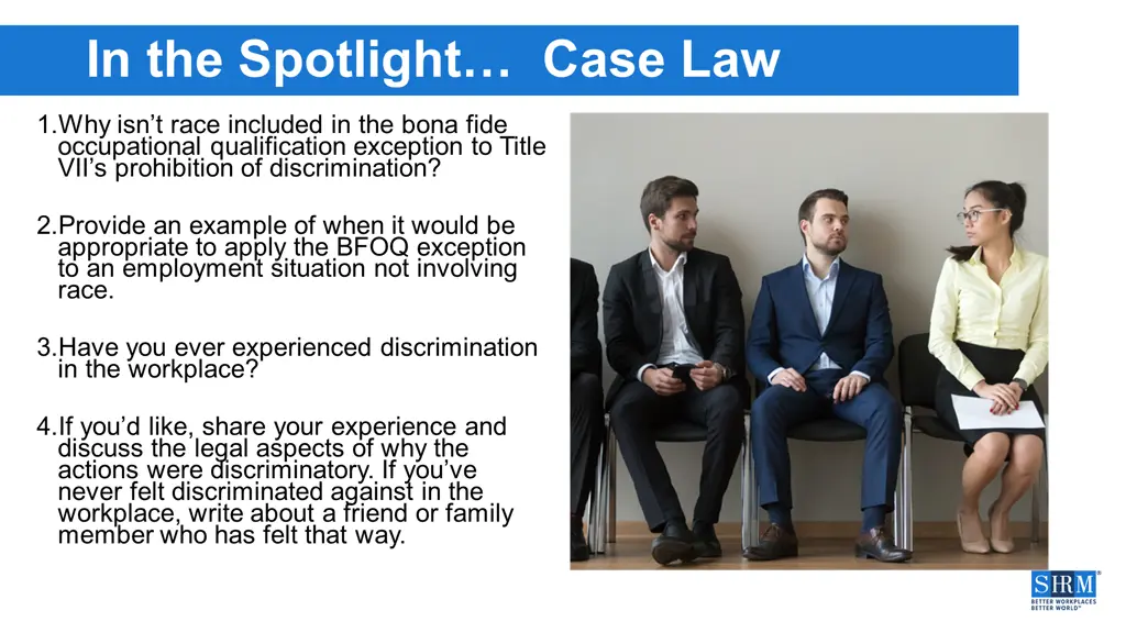 in the spotlight case law