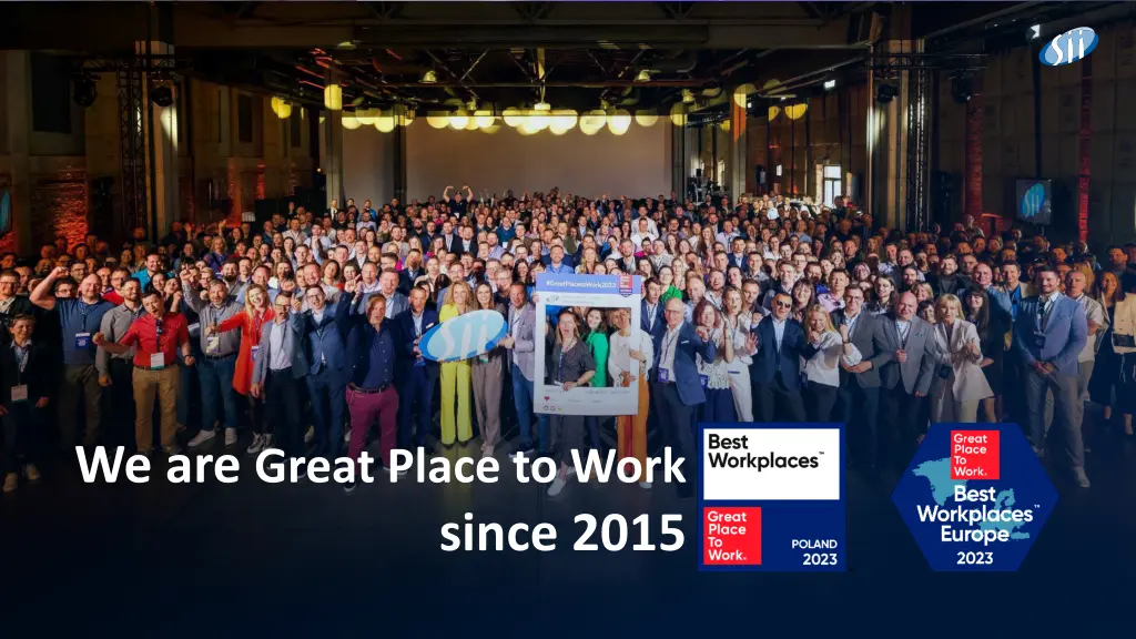 we are great place to work