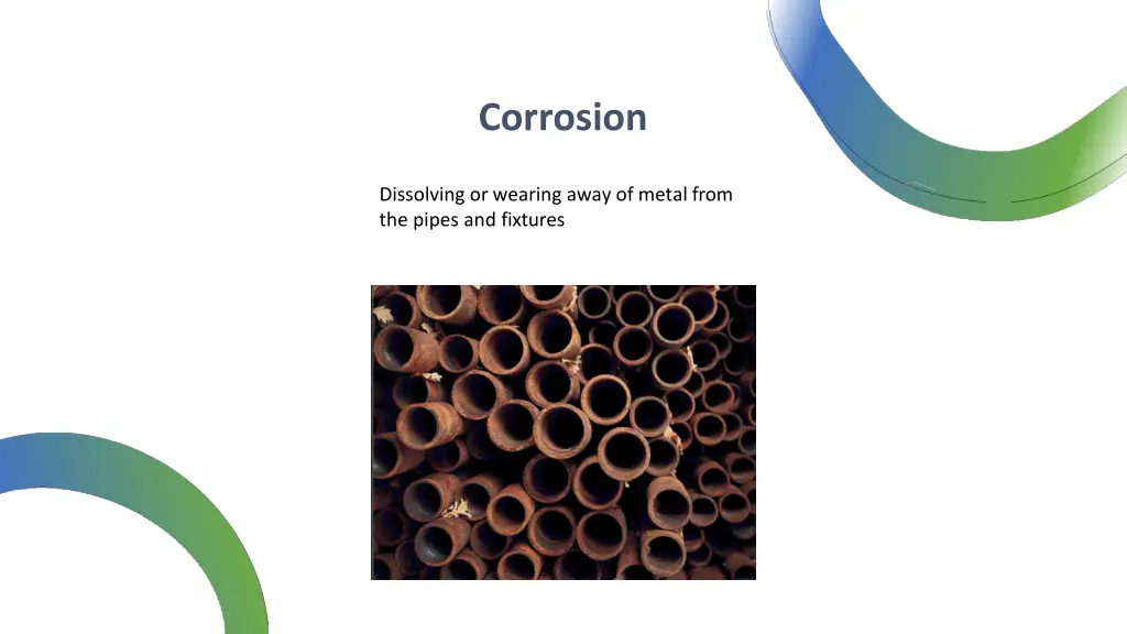 corrosion