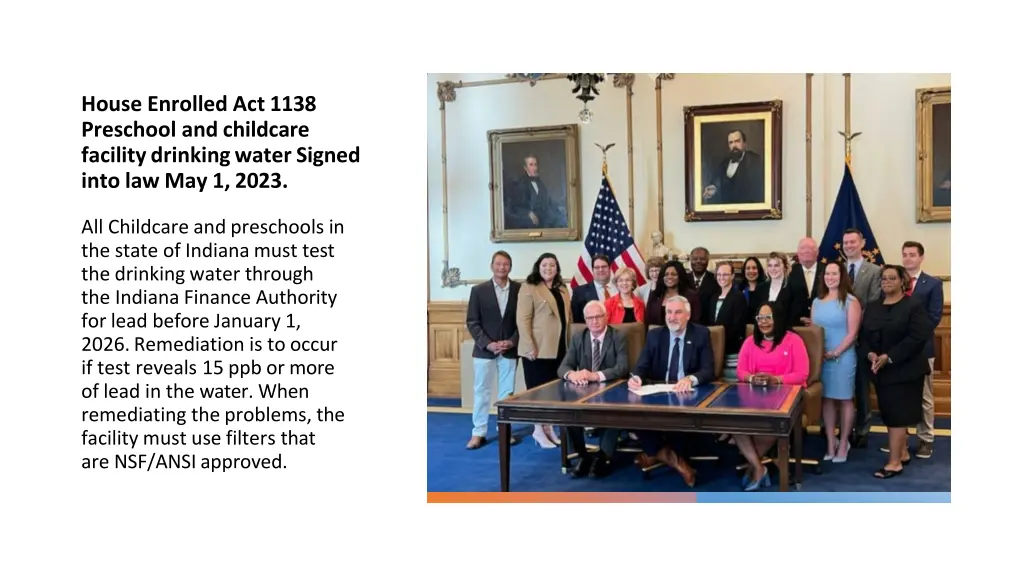 house enrolled act 1138 preschool and childcare