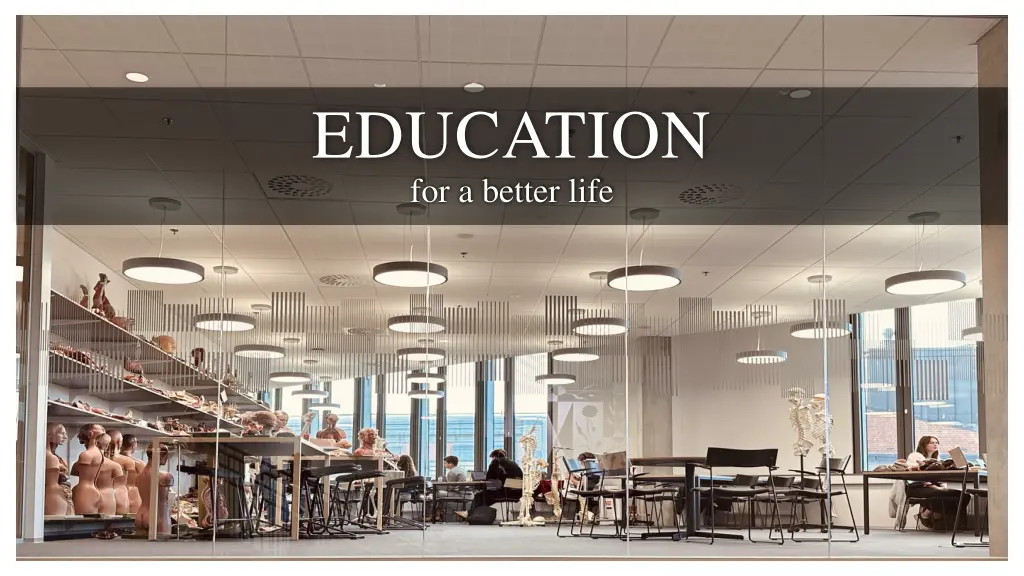 education for a better life