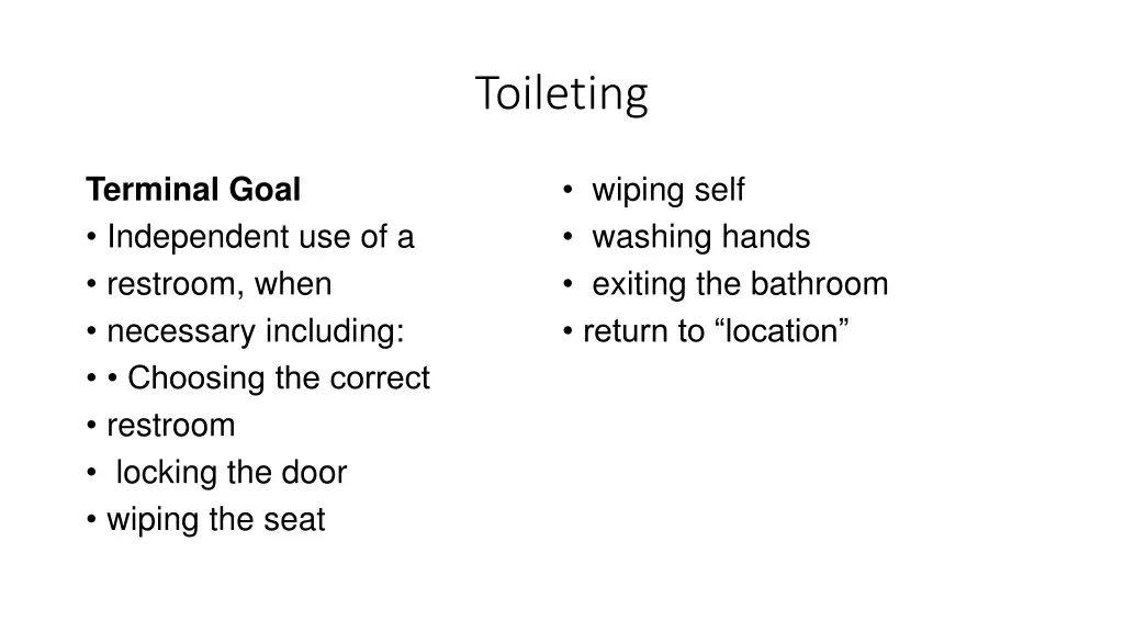 toileting 2