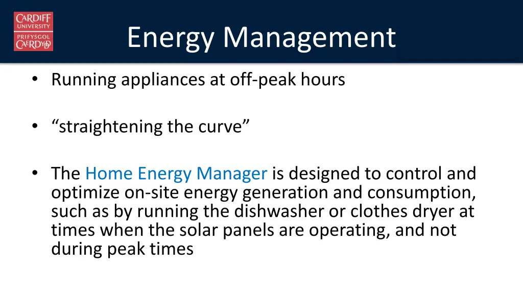 energy management