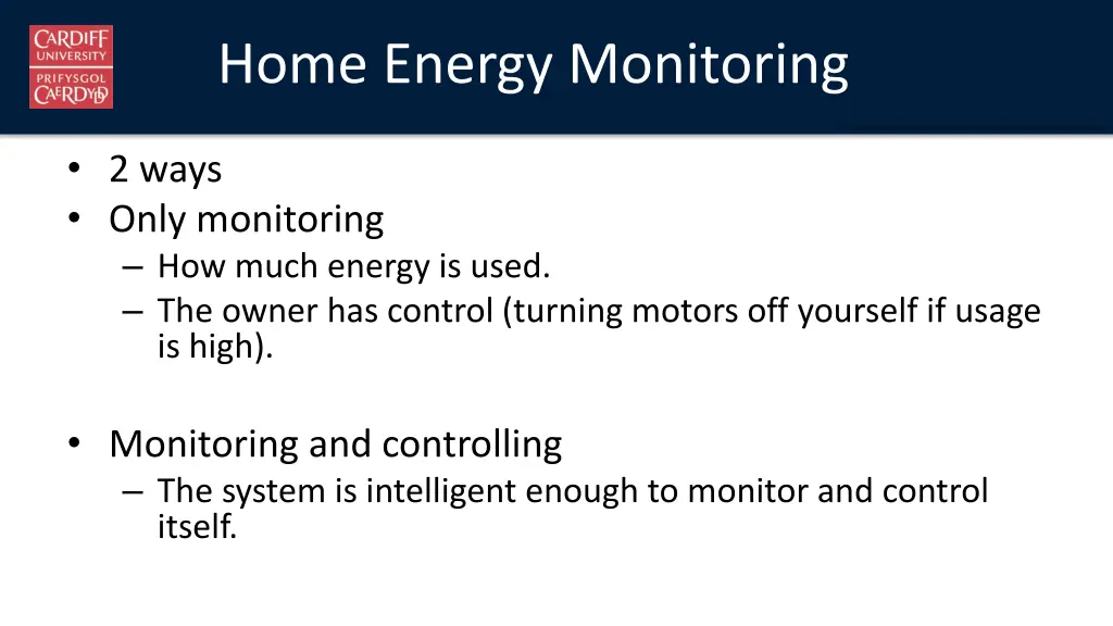 home energy monitoring