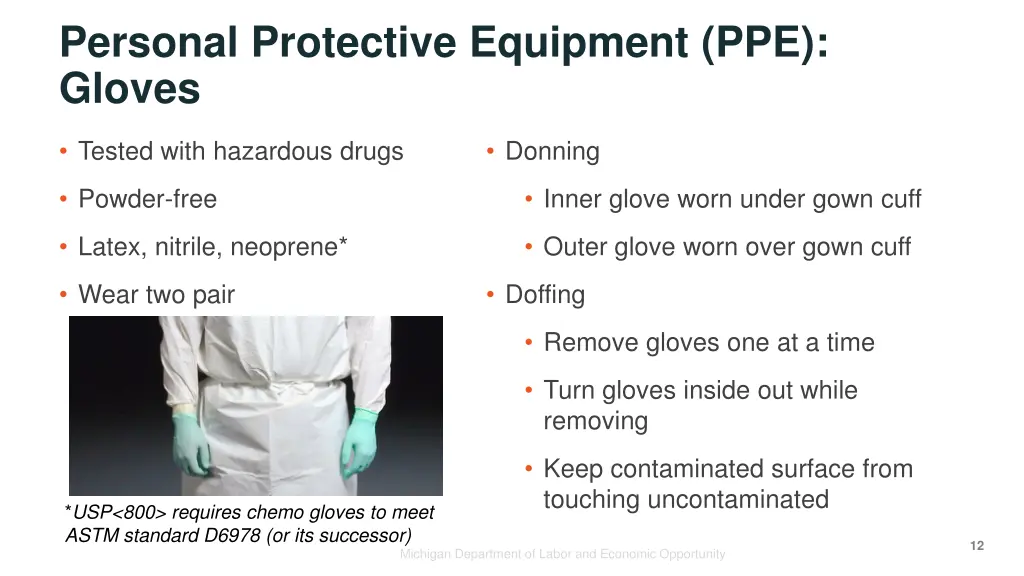 personal protective equipment ppe gloves