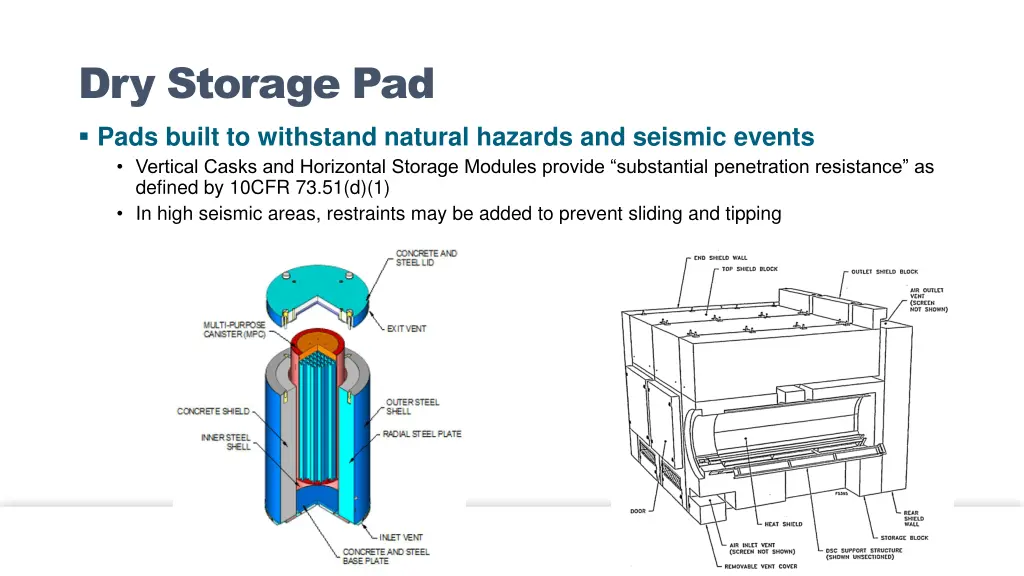 dry storage pad pads built to withstand natural