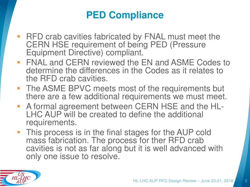 ped compliance 1