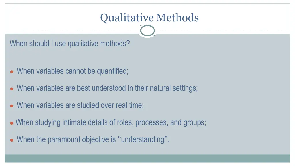 qualitative methods 1