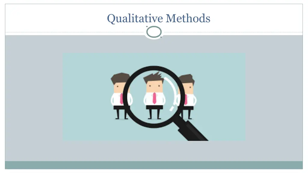 qualitative methods