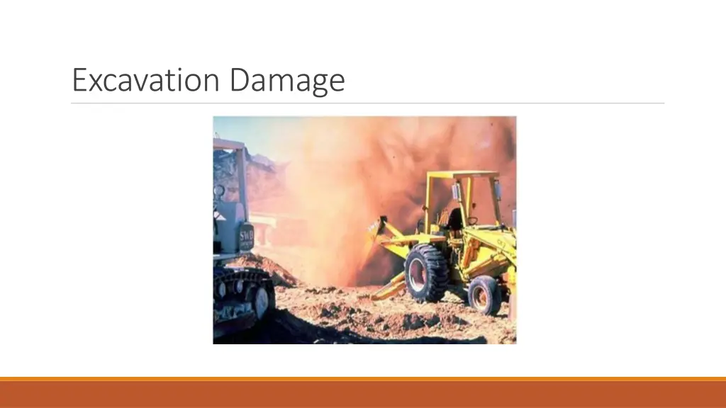 excavation damage