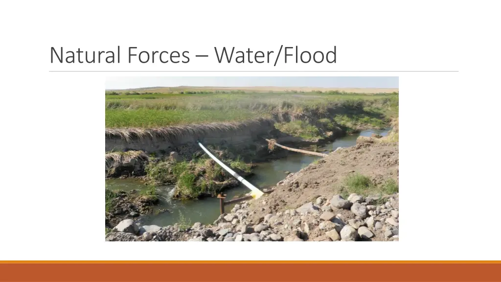 natural forces water flood