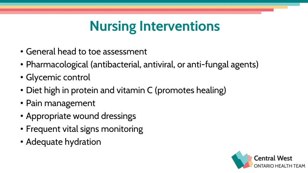 nursing interventions