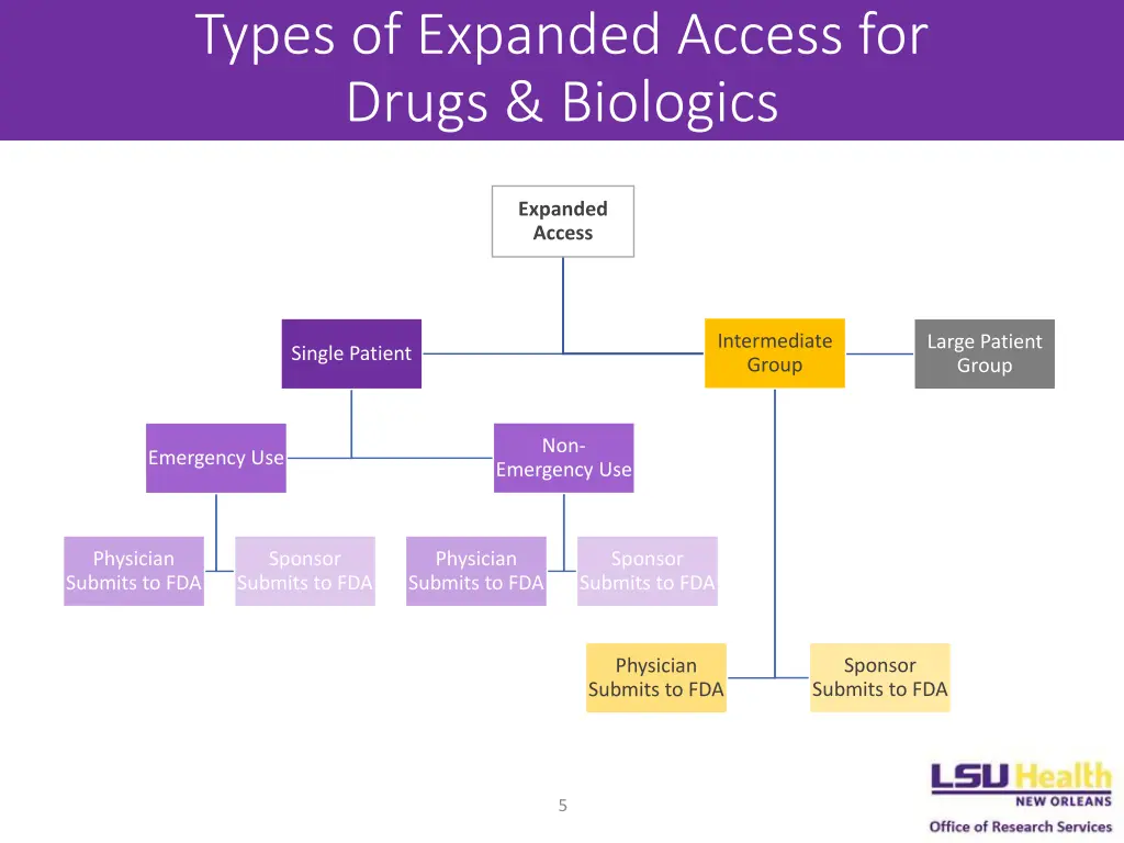 types of expanded access for drugs biologics