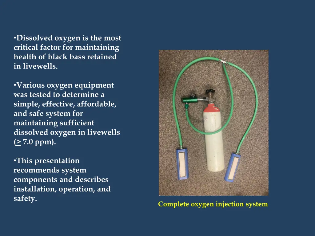 dissolved oxygen is the most critical factor