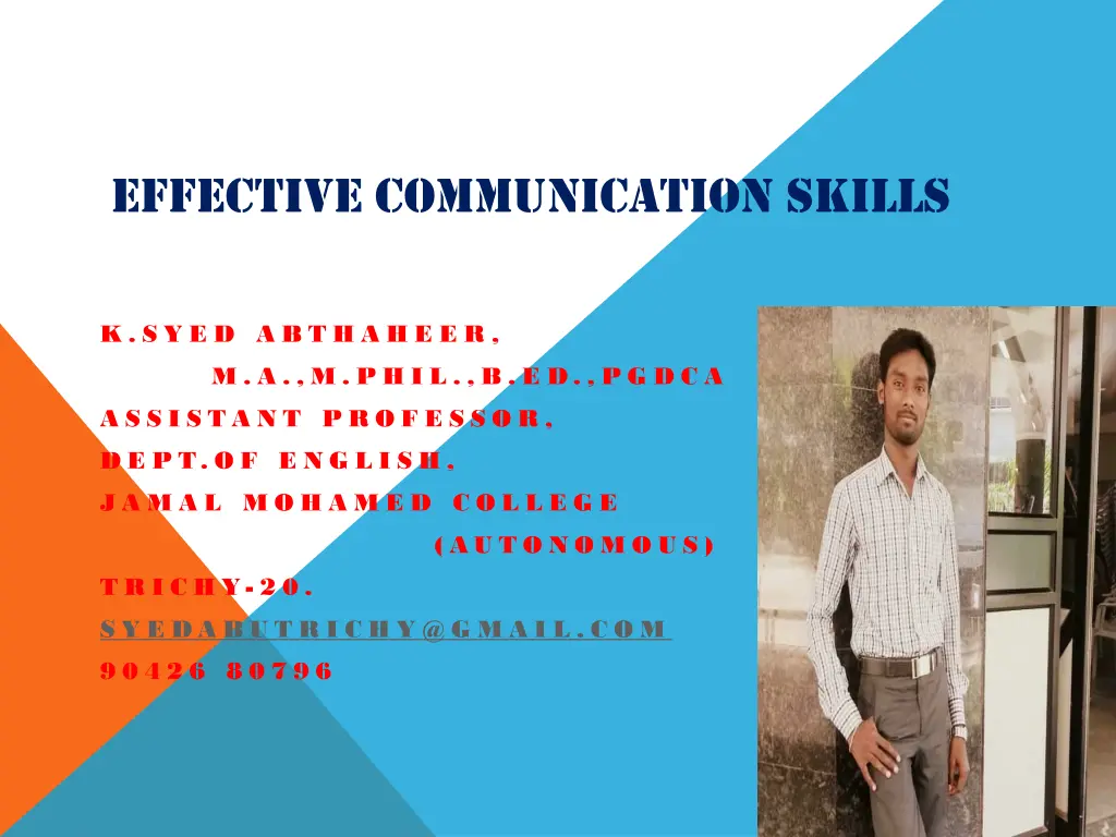 effective communication skills