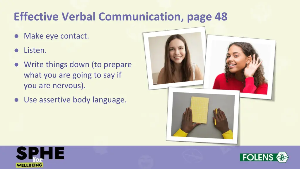 effective verbal communication page 48