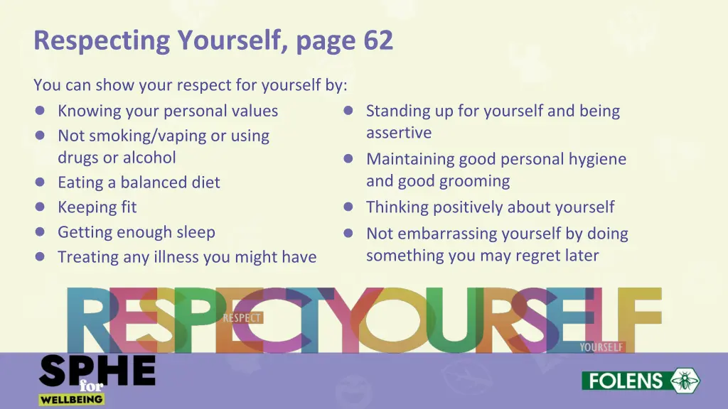 respecting yourself page 62