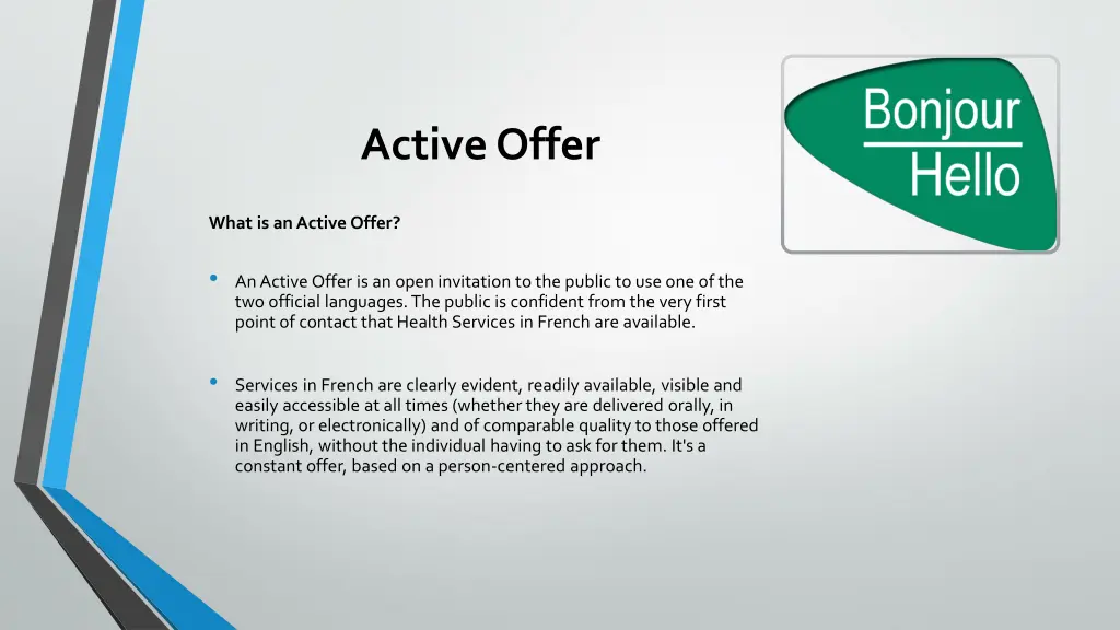 active offer 1