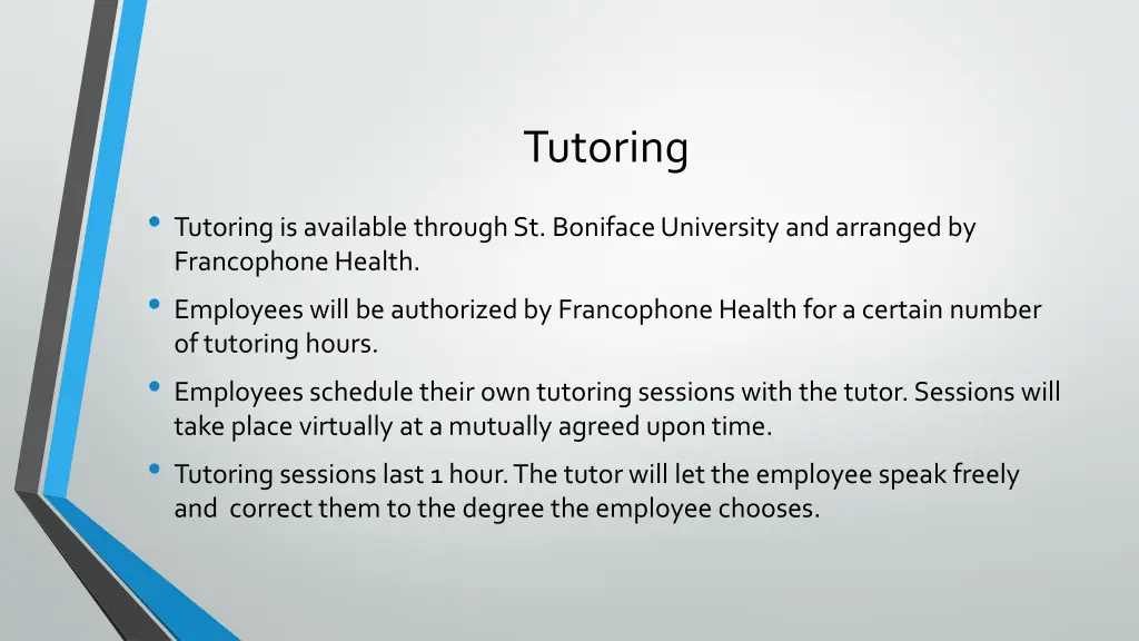 tutoring