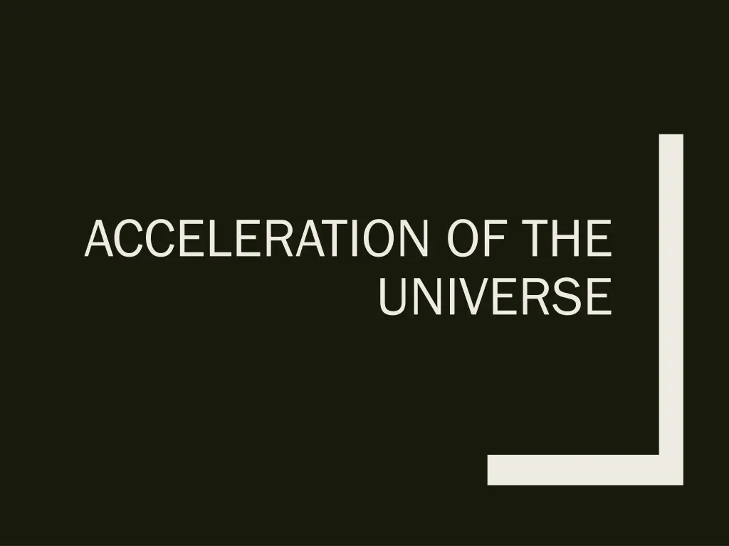 acceleration of the