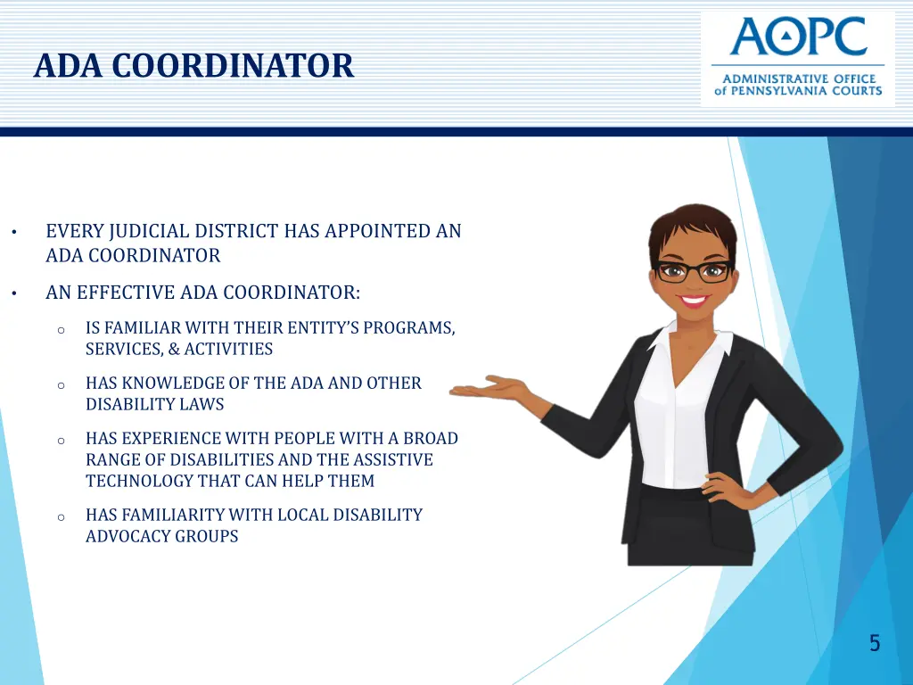 ada coordinator