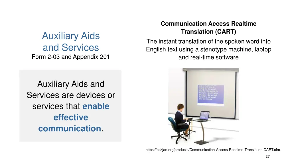 communication access realtime translation cart