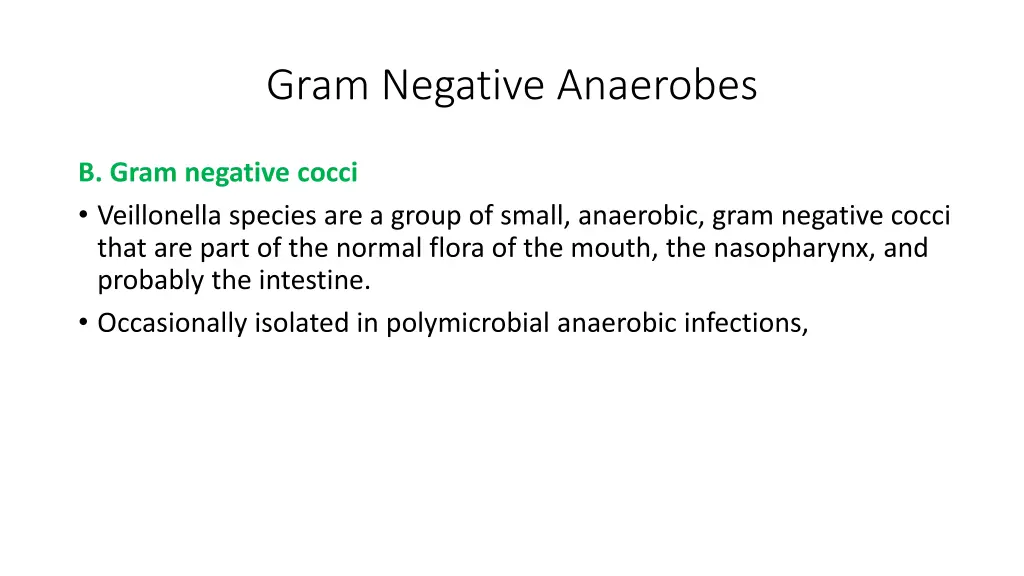 gram negative anaerobes 3