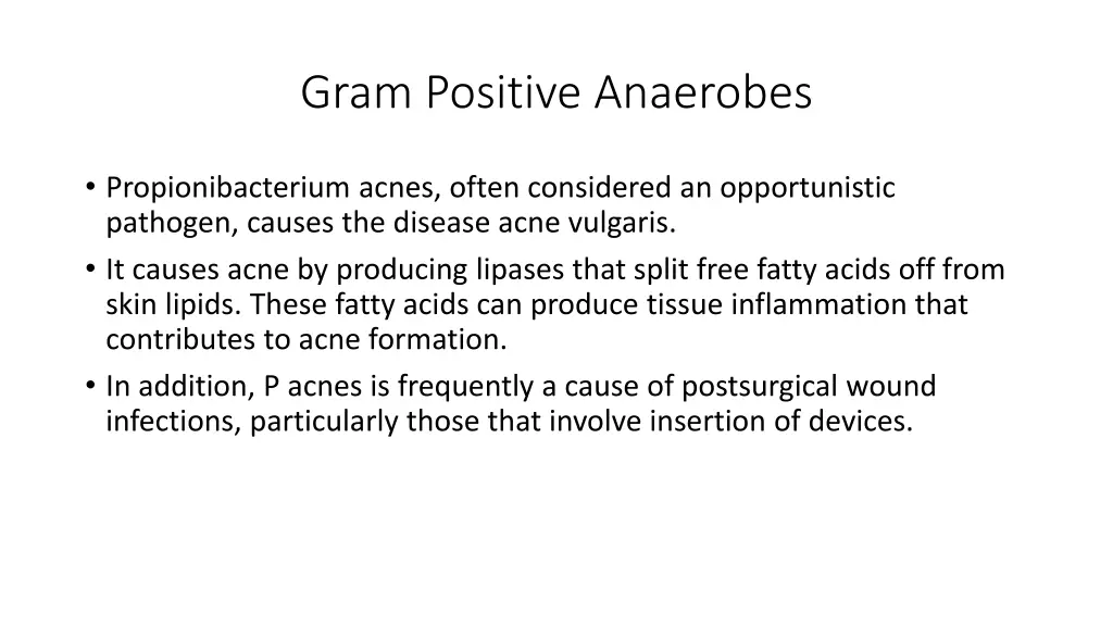 gram positive anaerobes 3