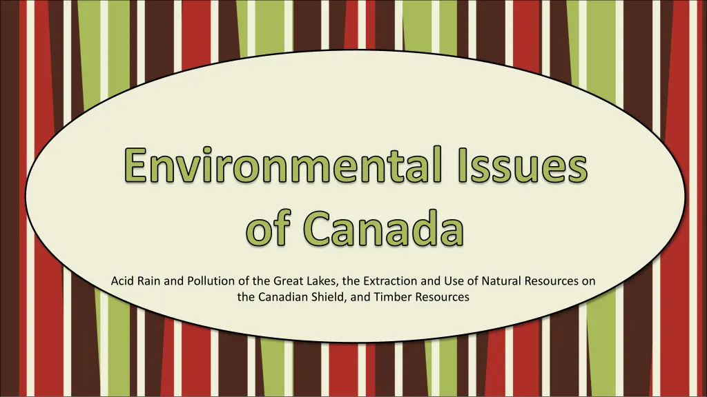 environmental issues of canada 1