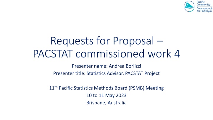 requests for proposal pacstat commissioned work 4