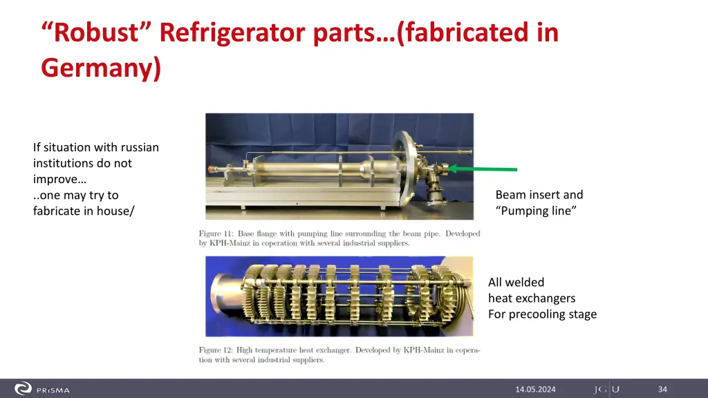 robust refrigerator parts fabricated in germany