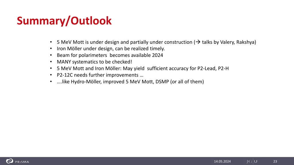 summary outlook