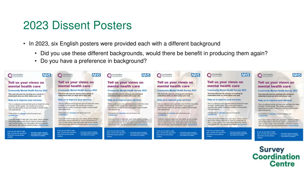 2023 dissent posters
