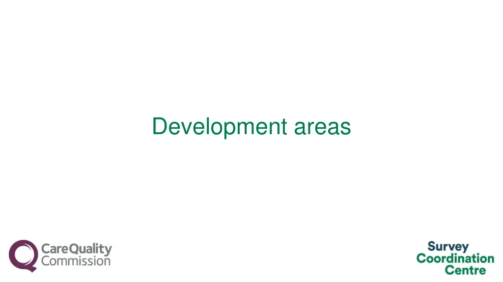 development areas