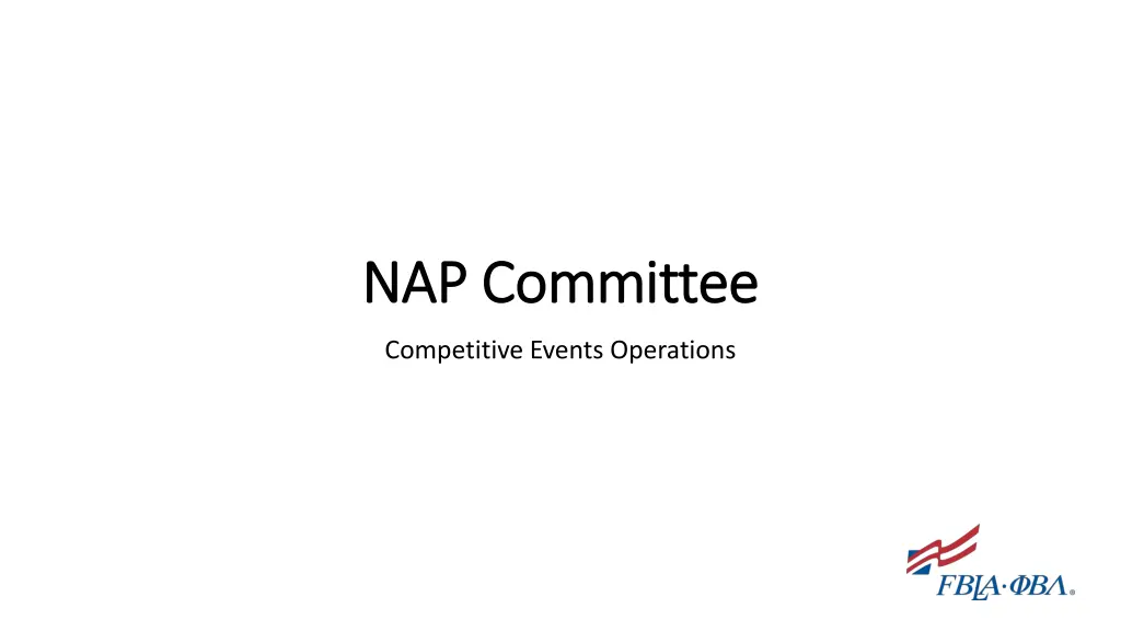 nap committee nap committee