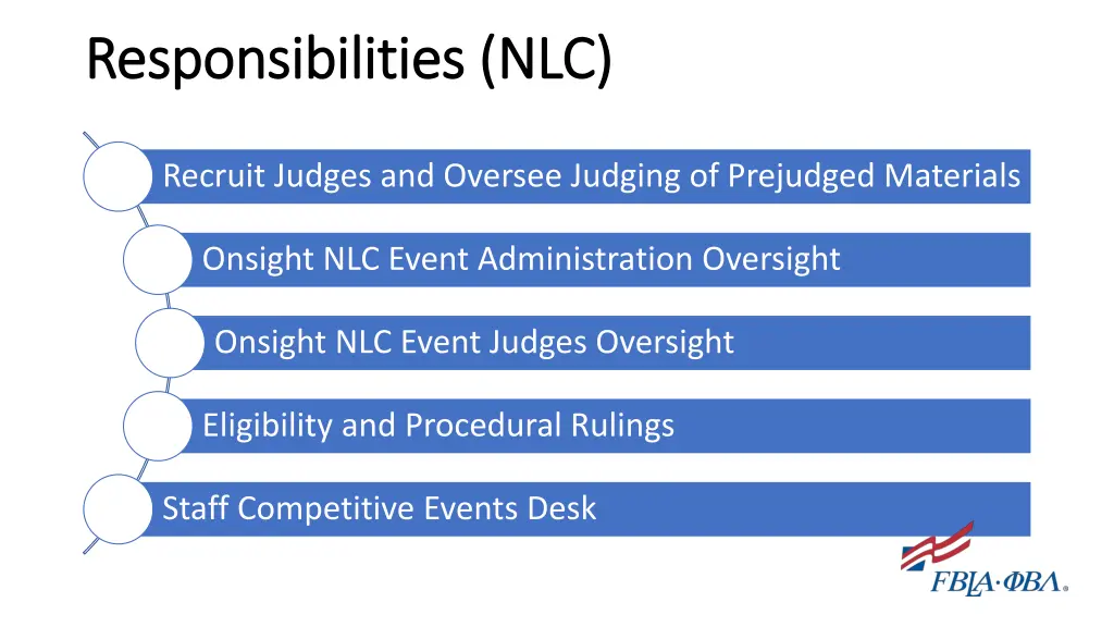 responsibilities nlc responsibilities nlc