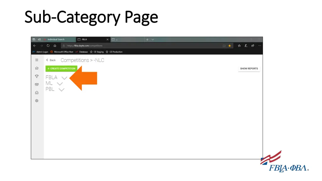 sub sub category page category page