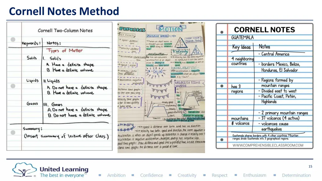 cornell notes method 2