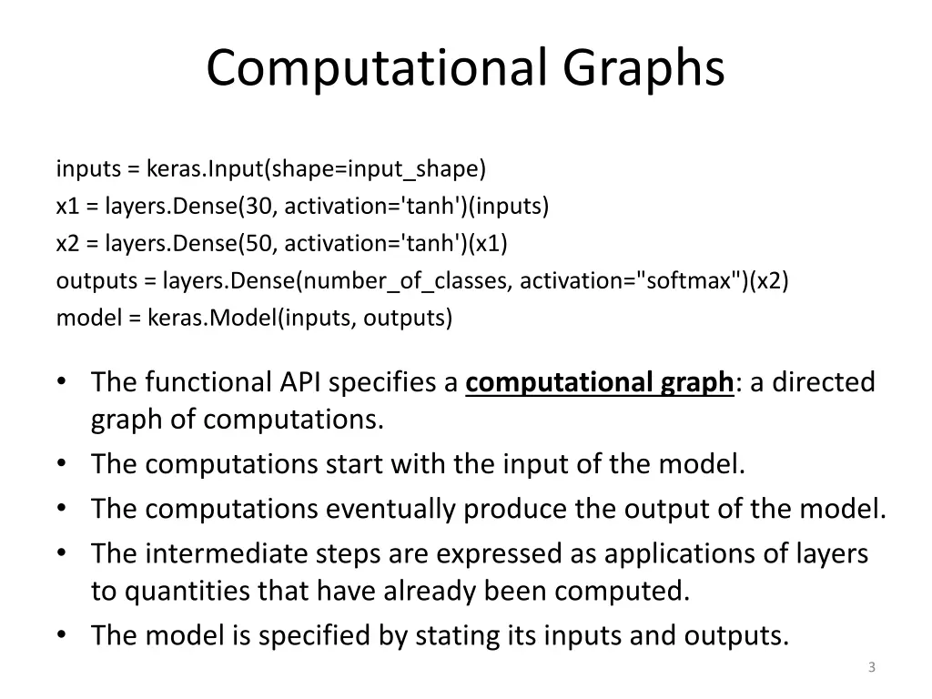 computational graphs