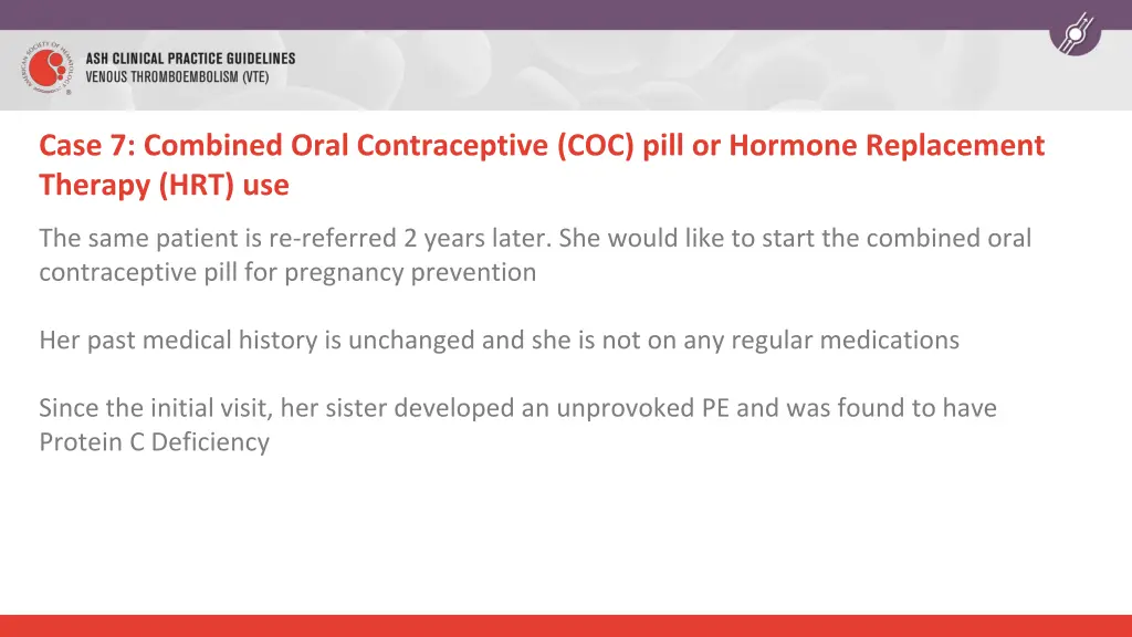 case 7 combined oral contraceptive coc pill