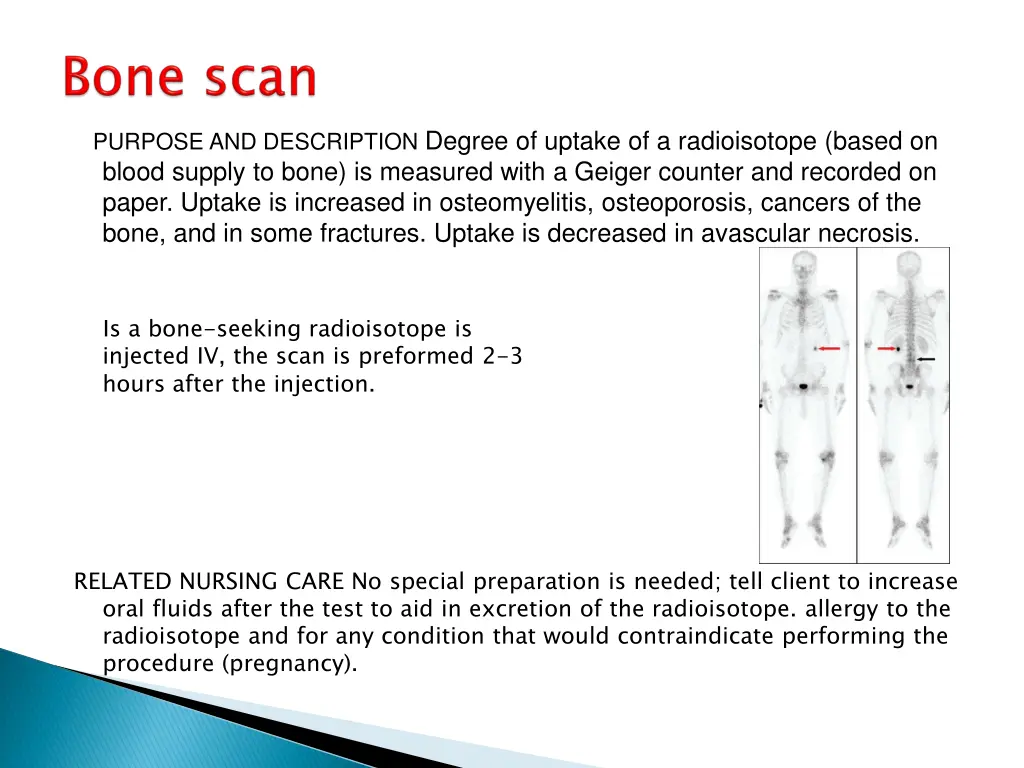 purpose and description degree of uptake