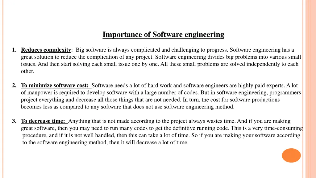importance of software engineering 1