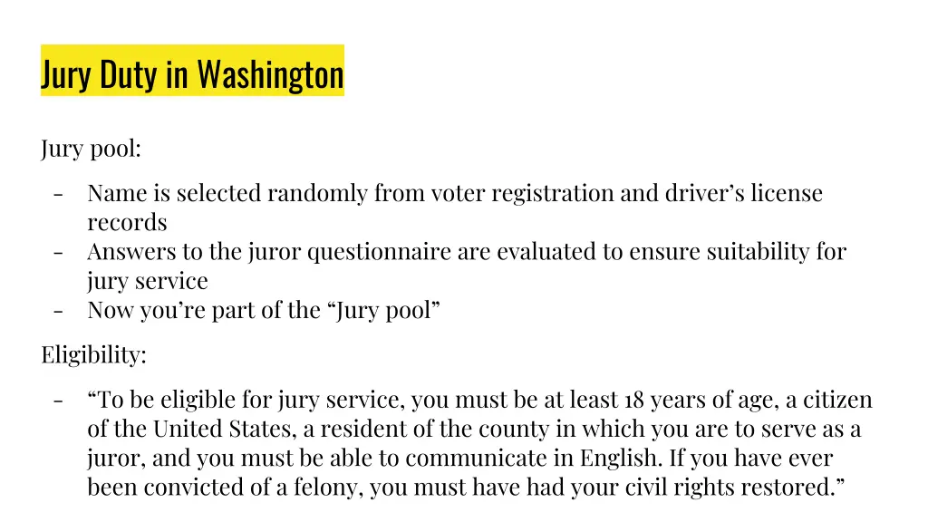 jury duty in washington