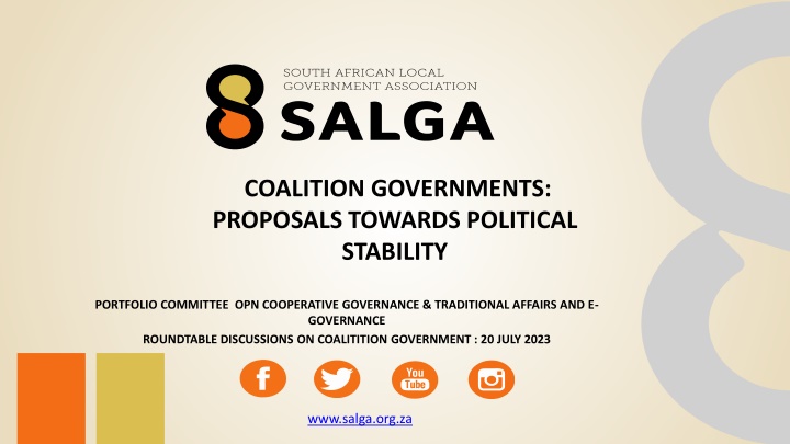 coalition governments proposals towards political