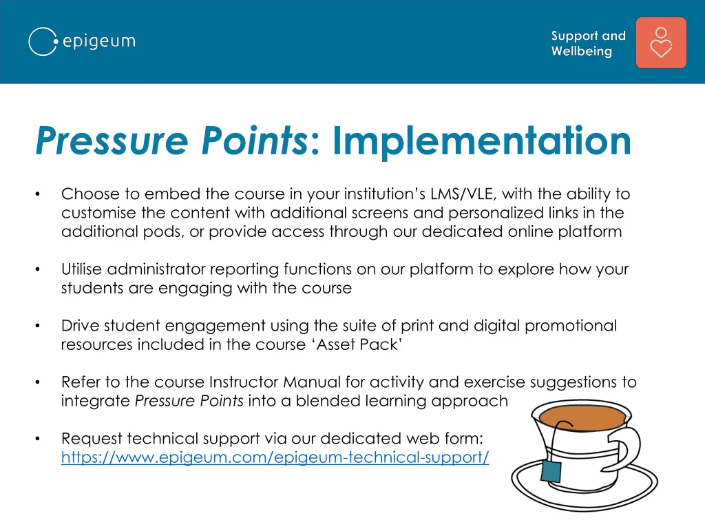 pressure points implementation