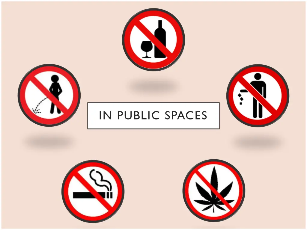 in public spaces