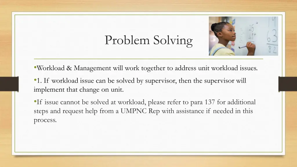 problem solving