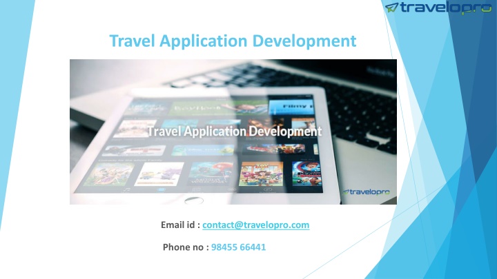 travel application development